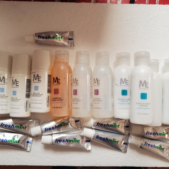 20pc travel minis NEW toiletries - Picture 2 of 3